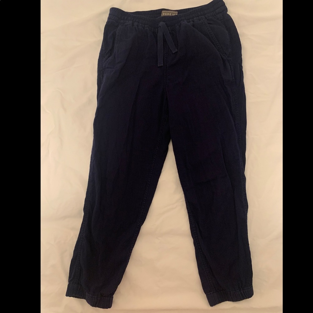 JCrew Navy Point-Sur Pants